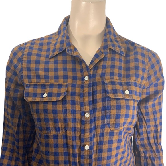 3/$30 - Lucky Brand Plaid Button Up Size Small - Picture 4 of 7